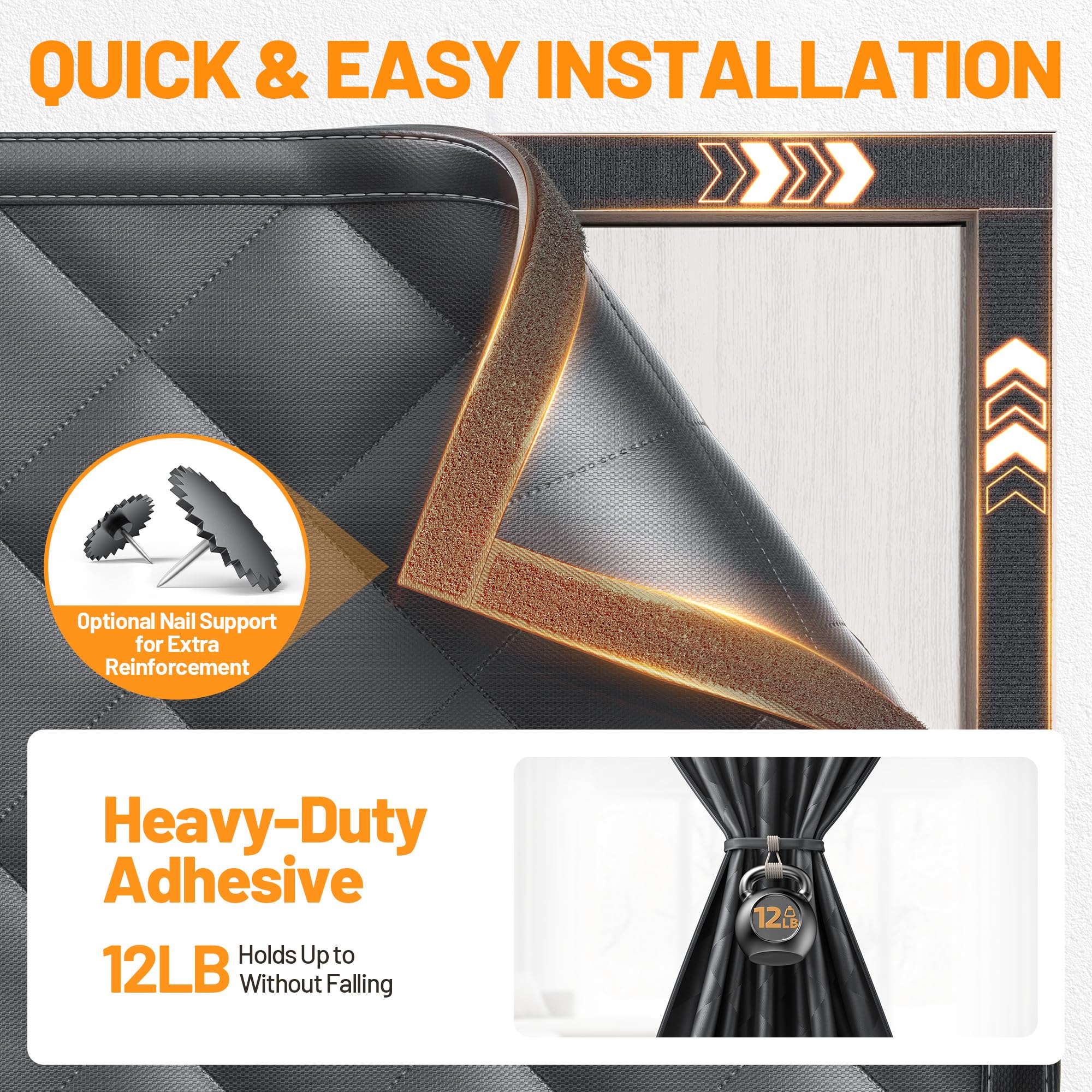Sjuznng clear viewing window allows visibility while insulating.