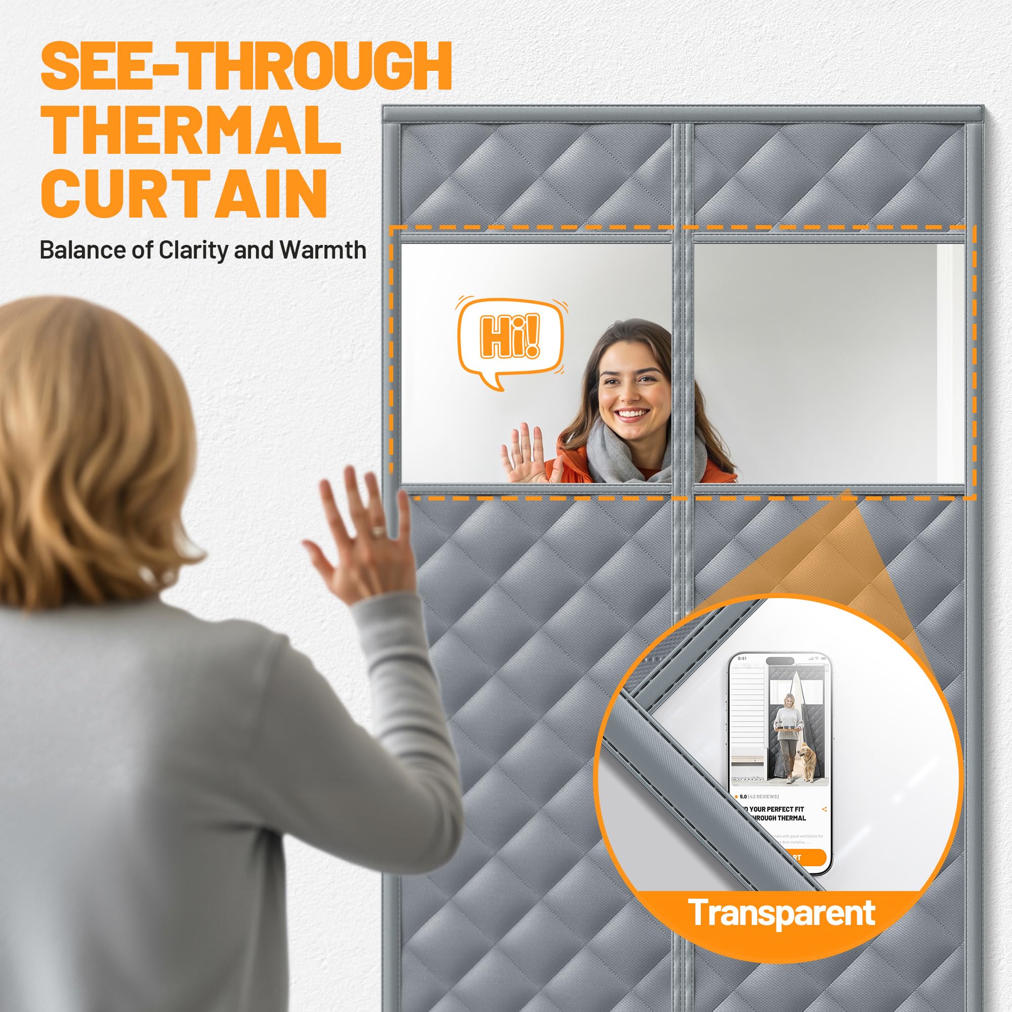 Sjuznng fits doors up to 32x80 for quick winter insulation.