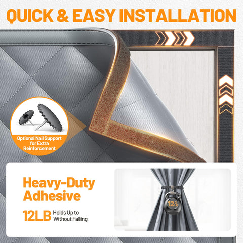 Sjuznng weatherproof Oxford exterior blocks moisture and wind from indoors.