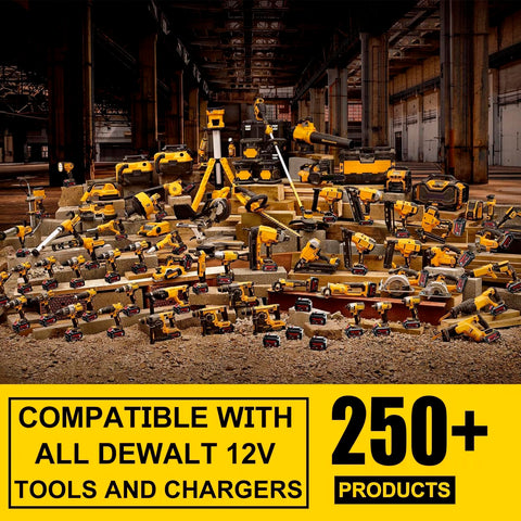 SJZNHFTOLO 12V 4.0Ah pack extends runtime for drills and drivers