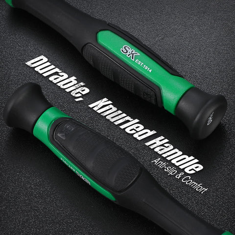Clear size markings on the handle end for quick identification.