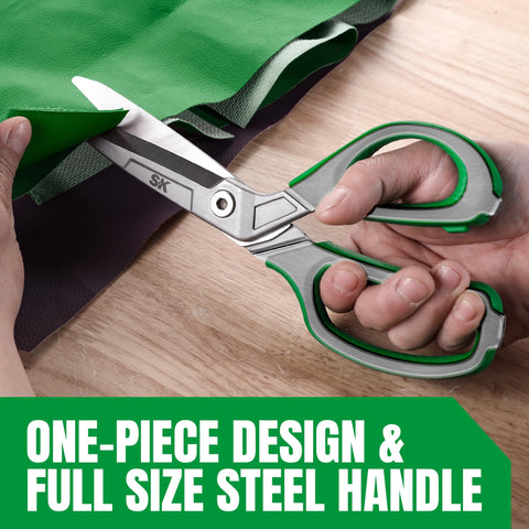 SK ergonomic anti-slip handle supports flat precise cuts and reduces fatigue.