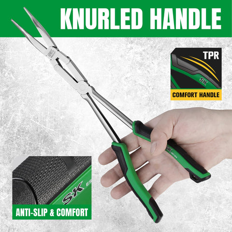 SK flush rivets provide smooth operation and a solid wobble-free connection.