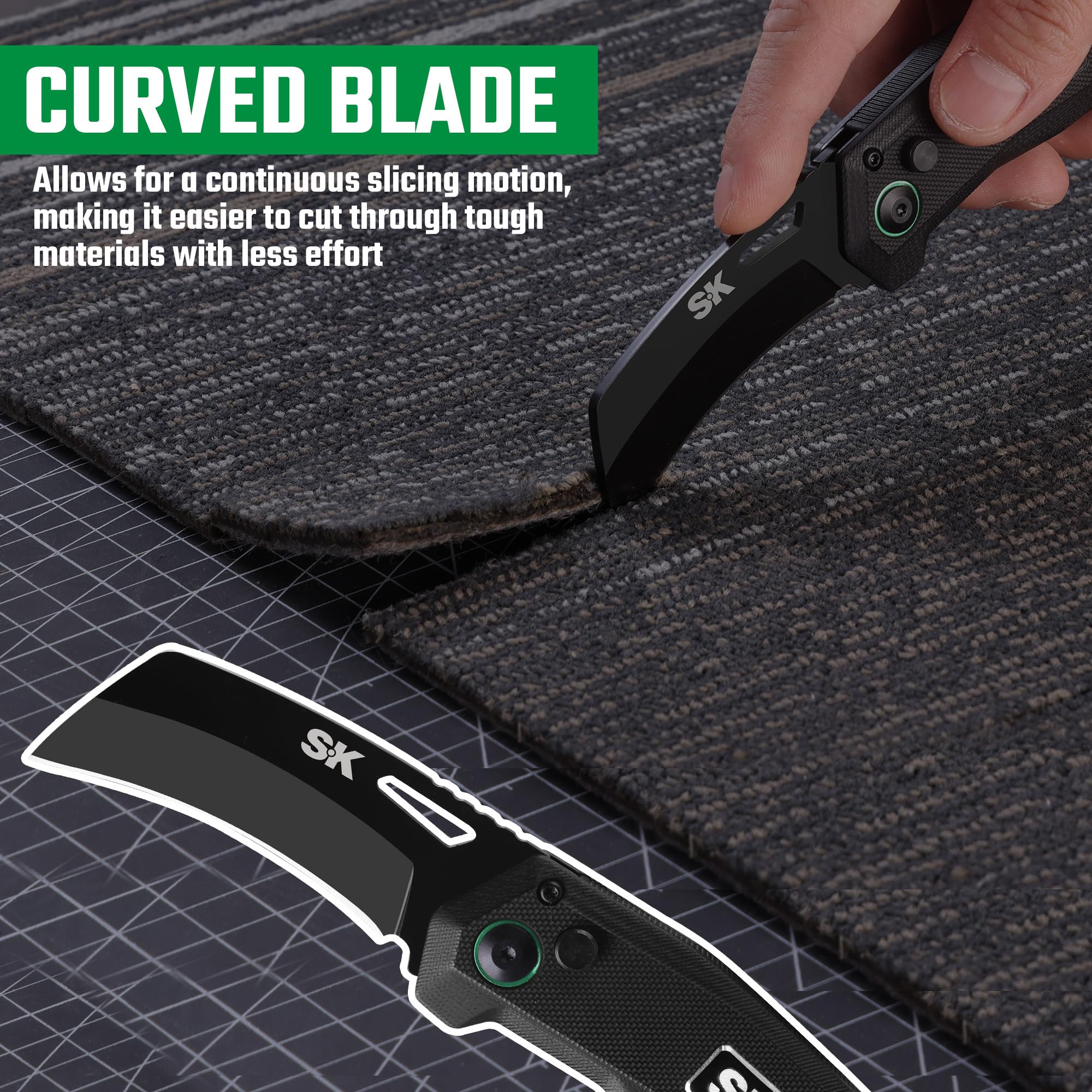 SK Hawkbill black coating adds corrosion resistance