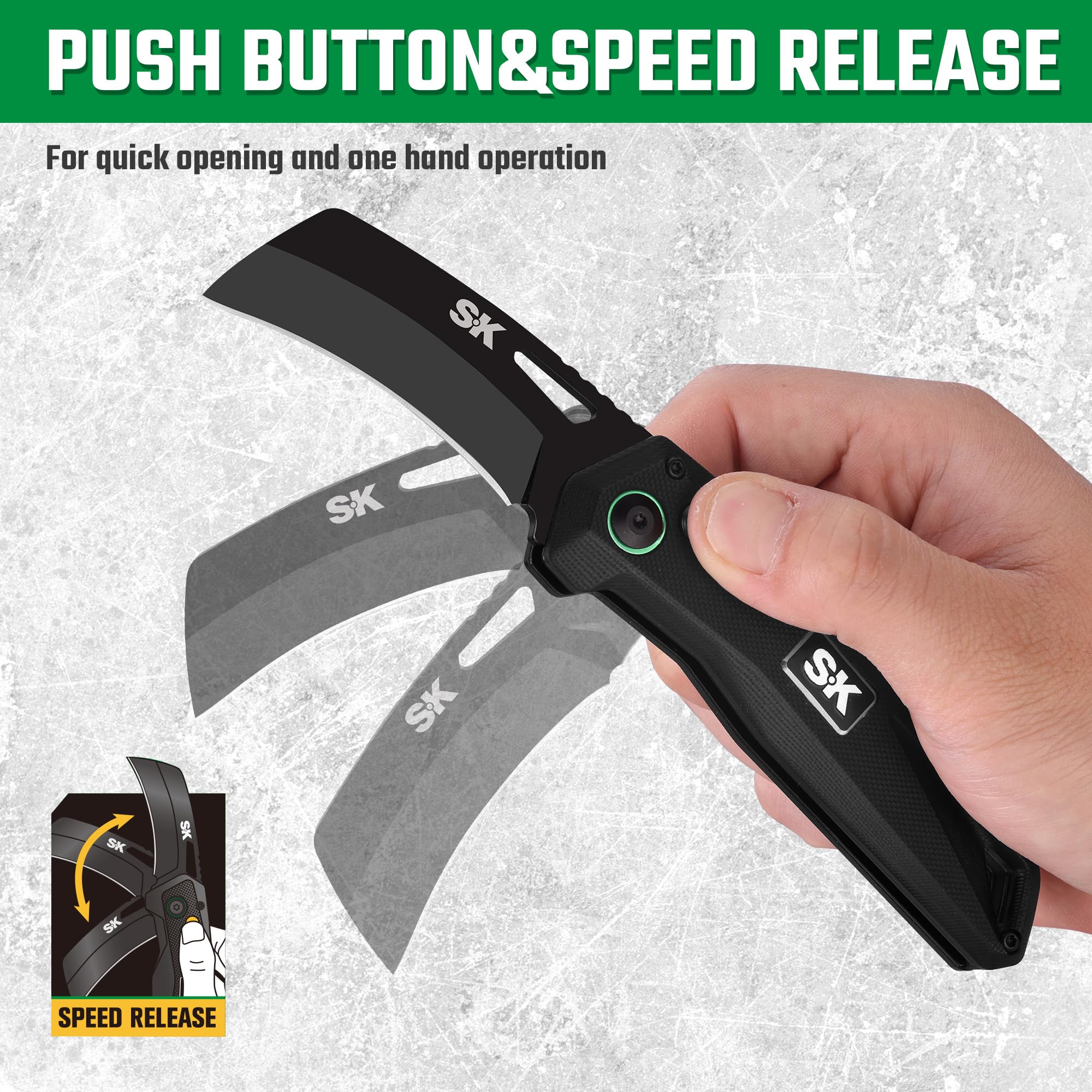 SK Hawkbill rapid deployment design enables one-handed access