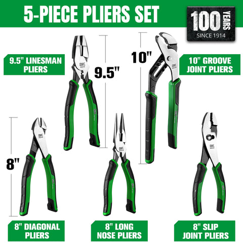 SK 8-inch slip joint pliers close-up for quick tool adjustments