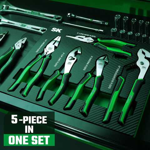 SK EVA foam tool organizer close-up illustrating tidy storage