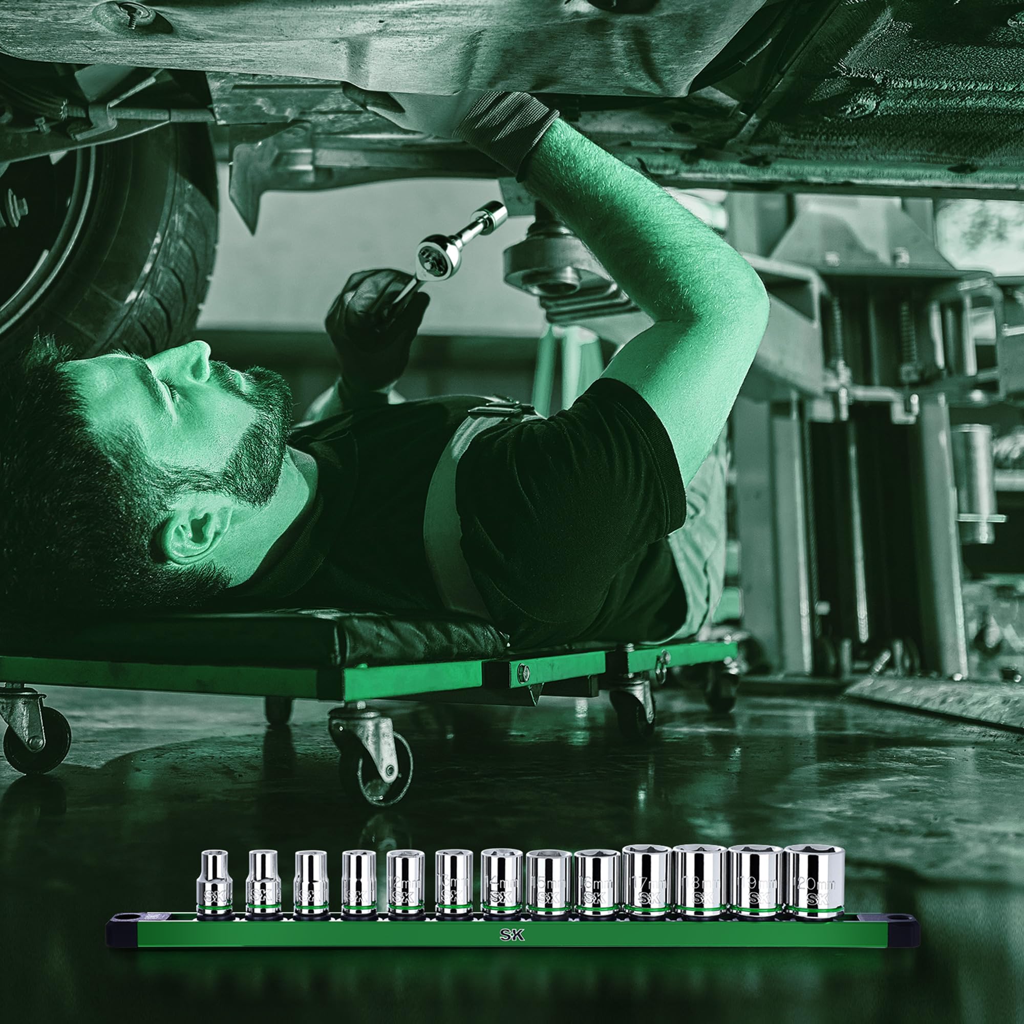 SK premium CR-V construction provides strength and corrosion resistance for demanding use.