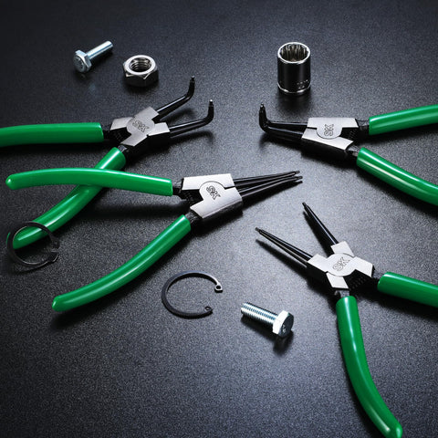 SK spring-loaded design supports one-handed operation for quick work.