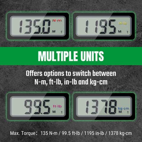 SK torque wrench anti-slip handle offers a comfortable grip during long sessions.