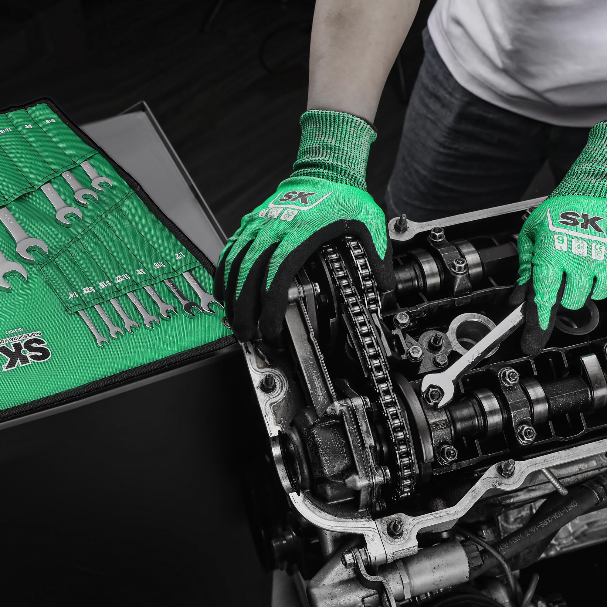 SuperKrome finish delivers corrosion resistance and a longer tool life.