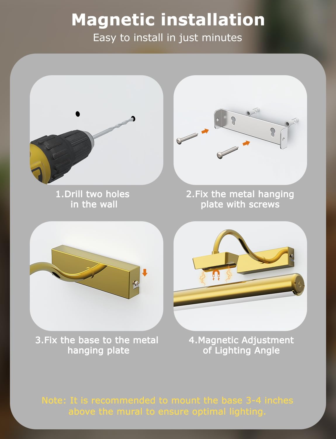 Skairipa magnetic-back attachment keeps the light secure and portable