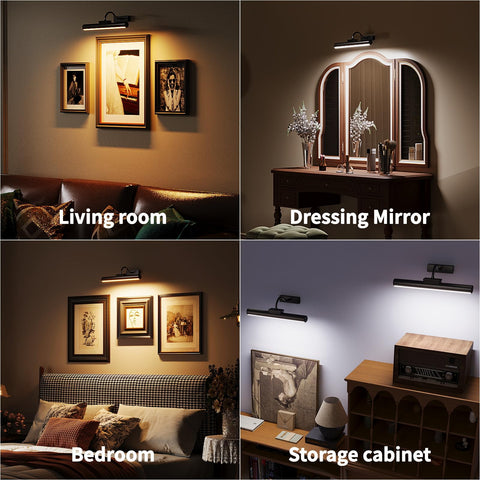 Skairipa versatile lighting for art, photos, mirrors, or darts backdrops