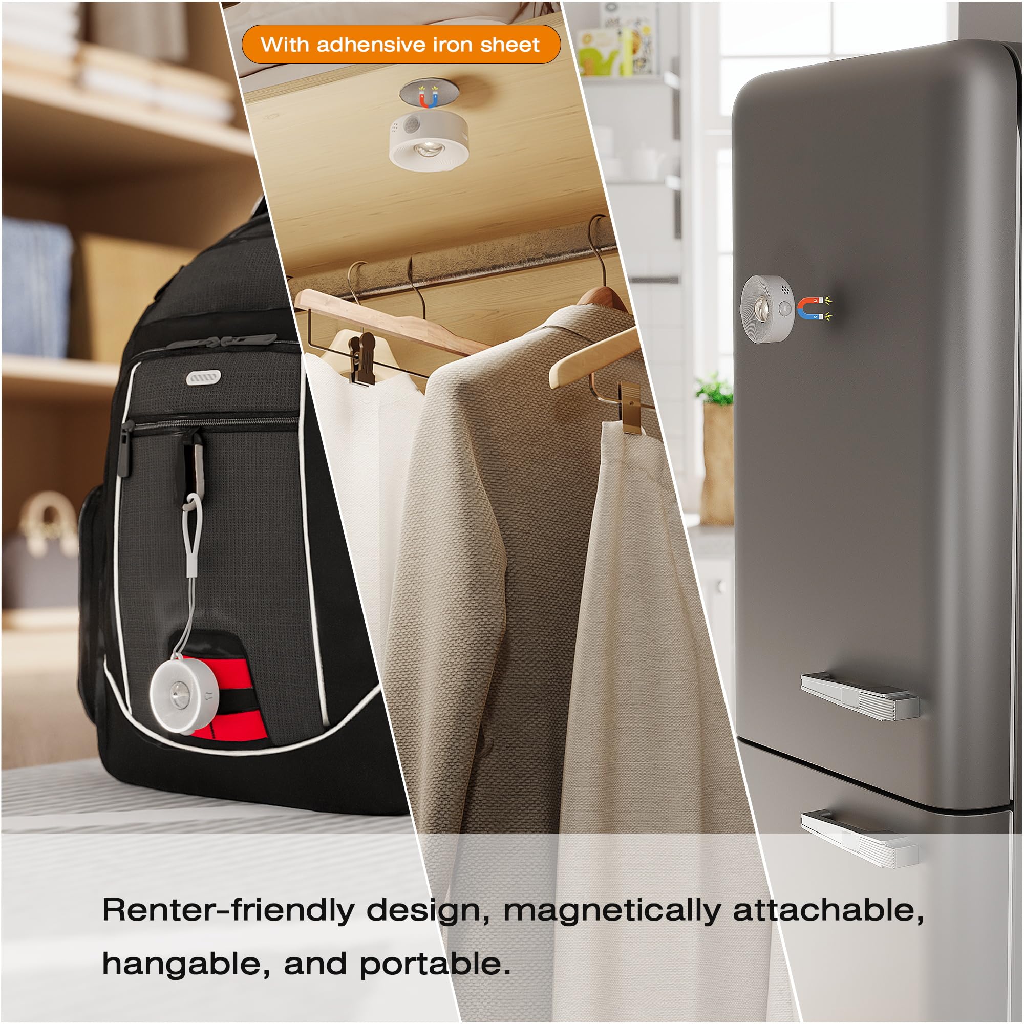 Skairipa always-on mode provides steady illumination for quick tasks