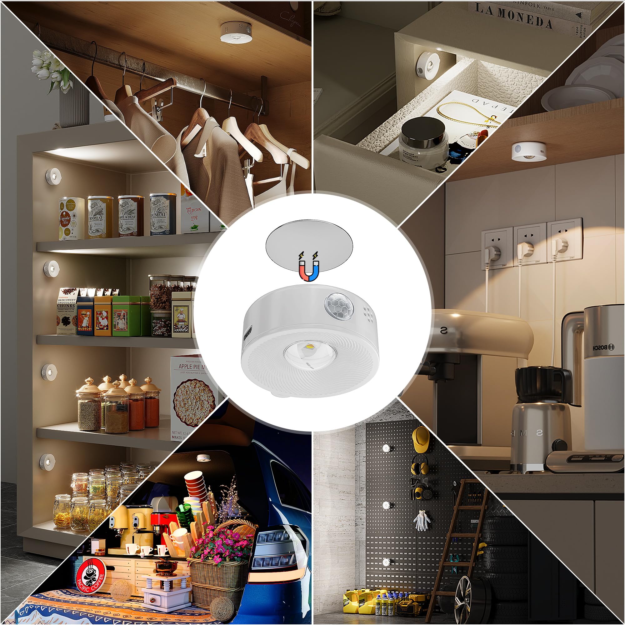 Skairipa night motion mode helps in dim hallways and night use