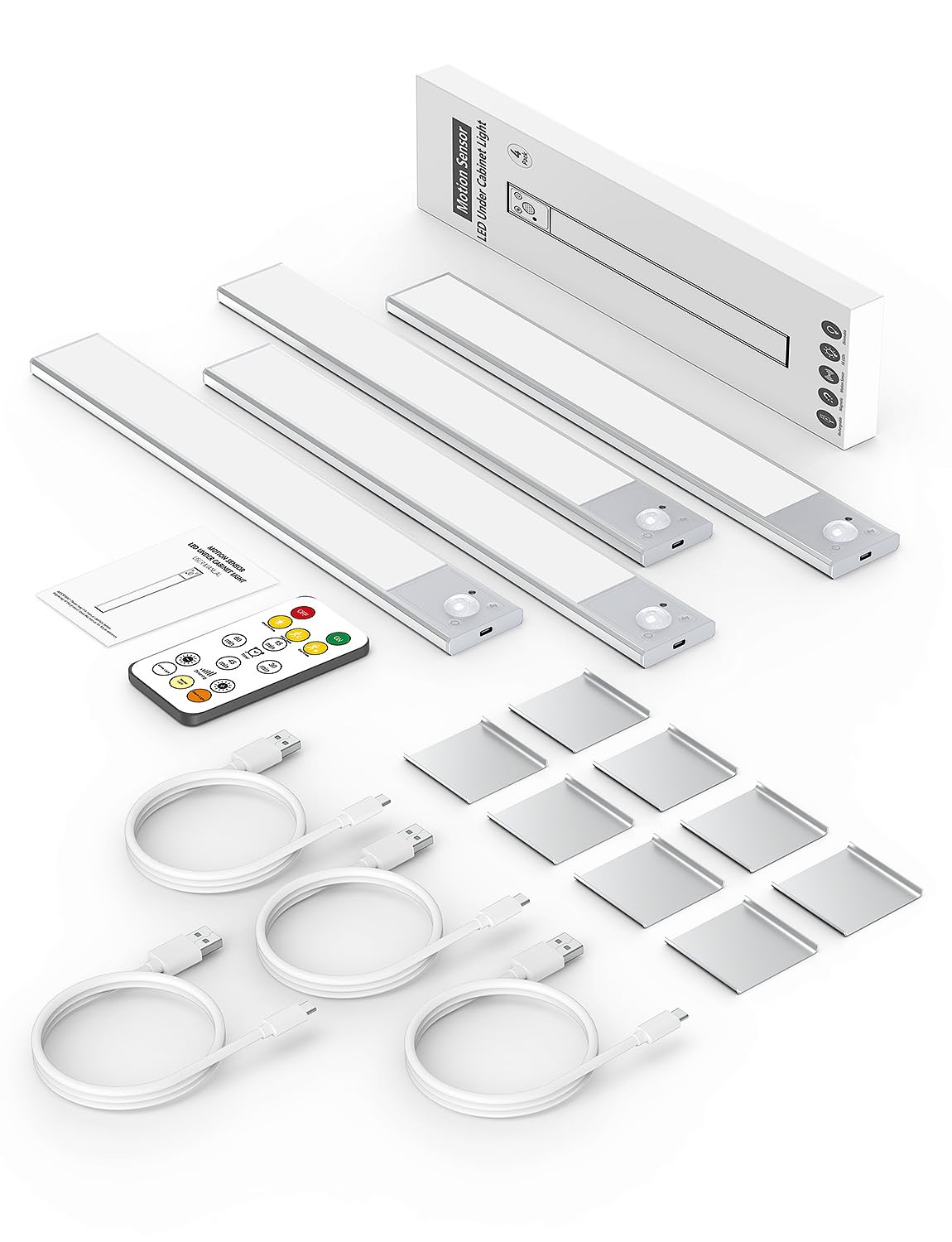 Skairipa silver finish complements modern kitchens and closets.