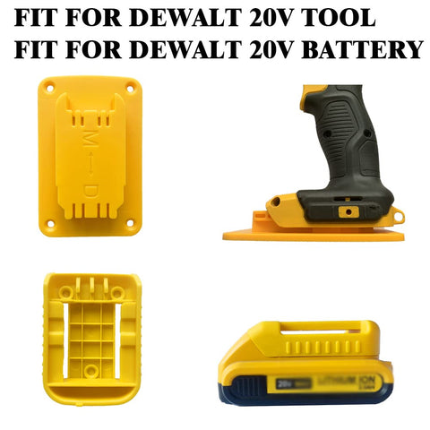 SKCMOX battery holders organize Dewalt 20V and 60V batteries for easy reach