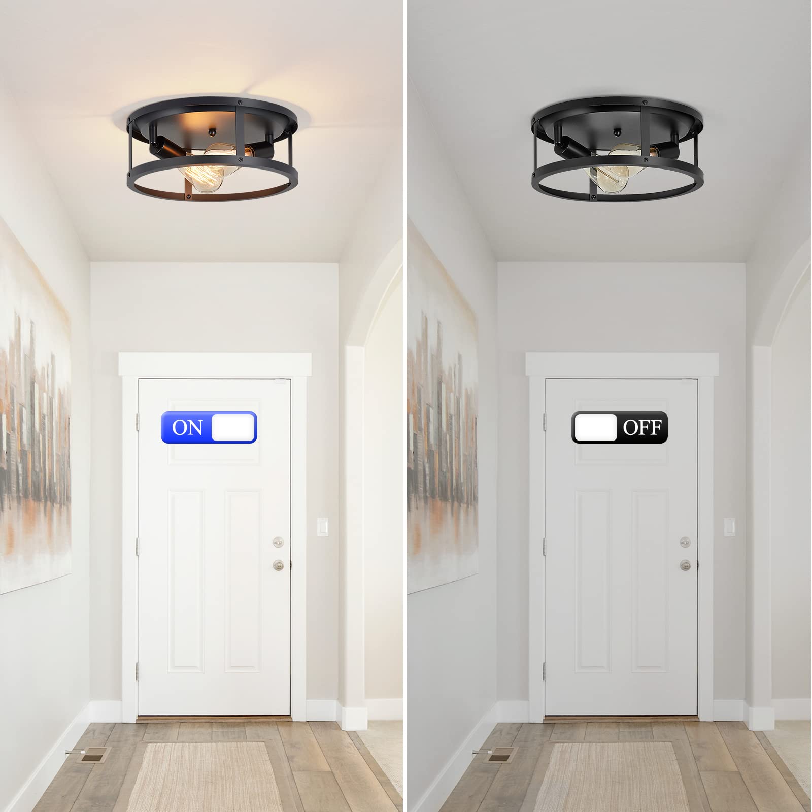 SKEJAO quick and clear installation guidance for ceiling lights