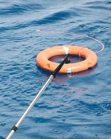 SKGPOLE orange color enhances visibility and safety