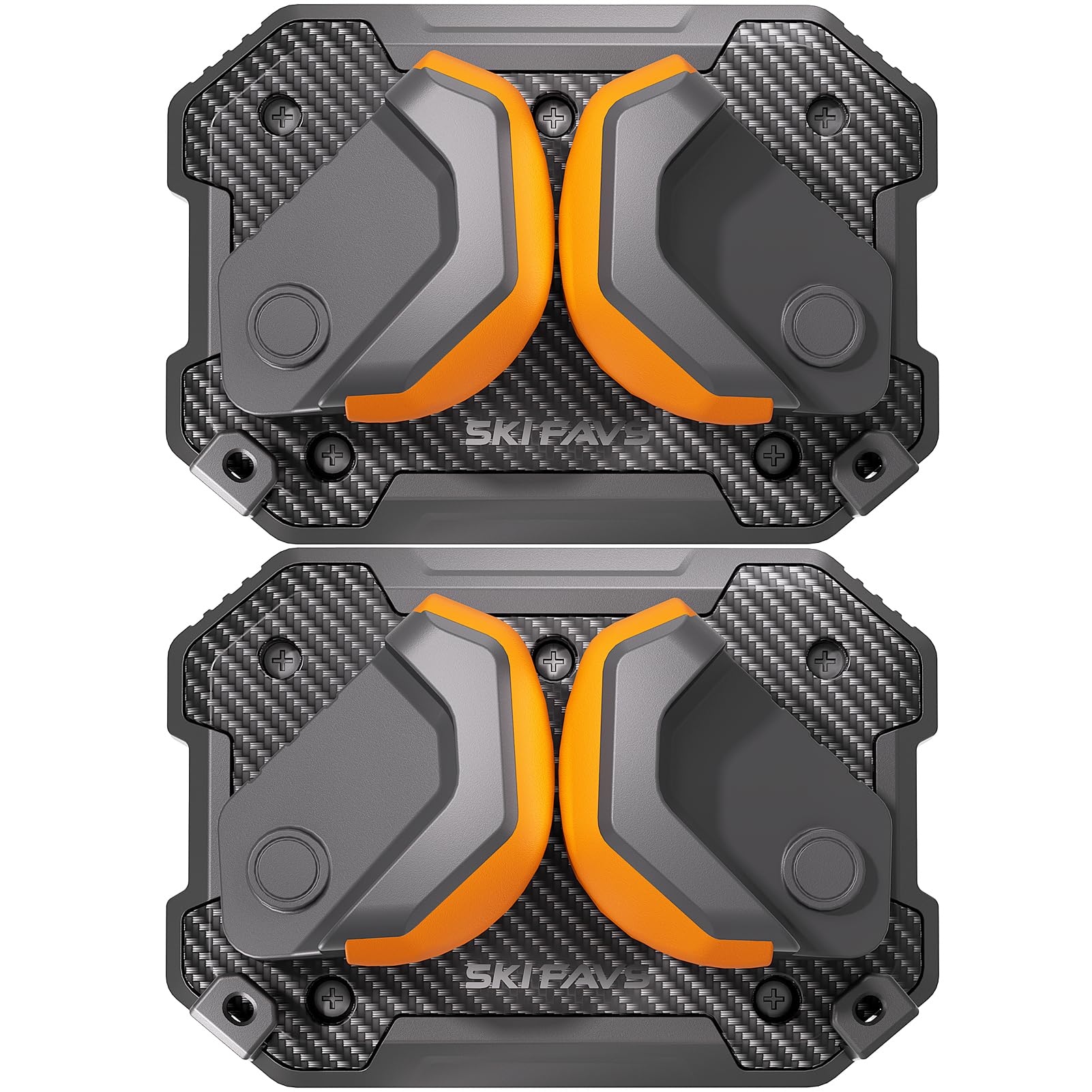 Skifavs ski wall rack demonstrates vertical storage that saves space