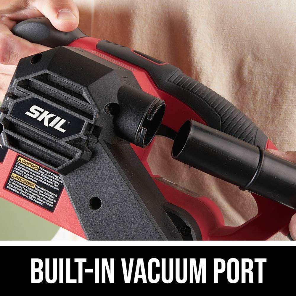 SKIL 7510 pressure indicator lights during optimal sanding pressure
