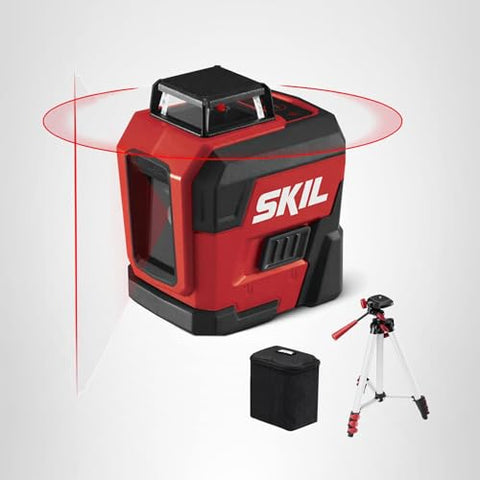 SKIL LL932201 locking angle mode allows angled line projection for unique layouts.