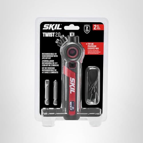 SKIL Twist 2.0 USB-C cable included for charging on the go