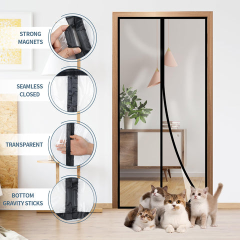 Skloopearg curtain installation demonstrates tool-free setup with adhesive backing.