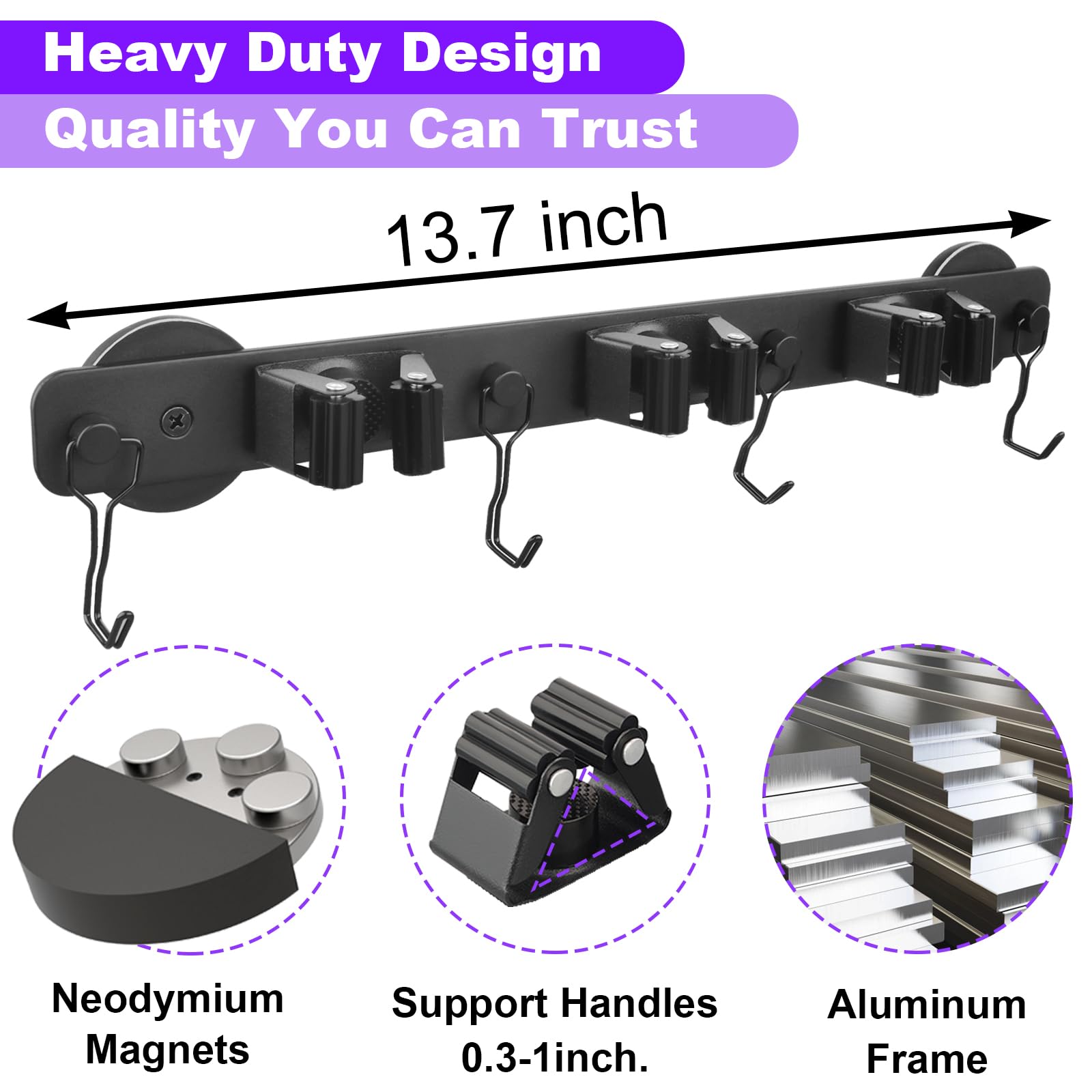 SKNOOY tool holder mounted on a refrigerator for convenient storage