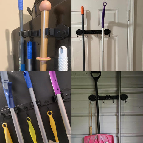 SKNOOY rubber roller clips grip tool handles securely