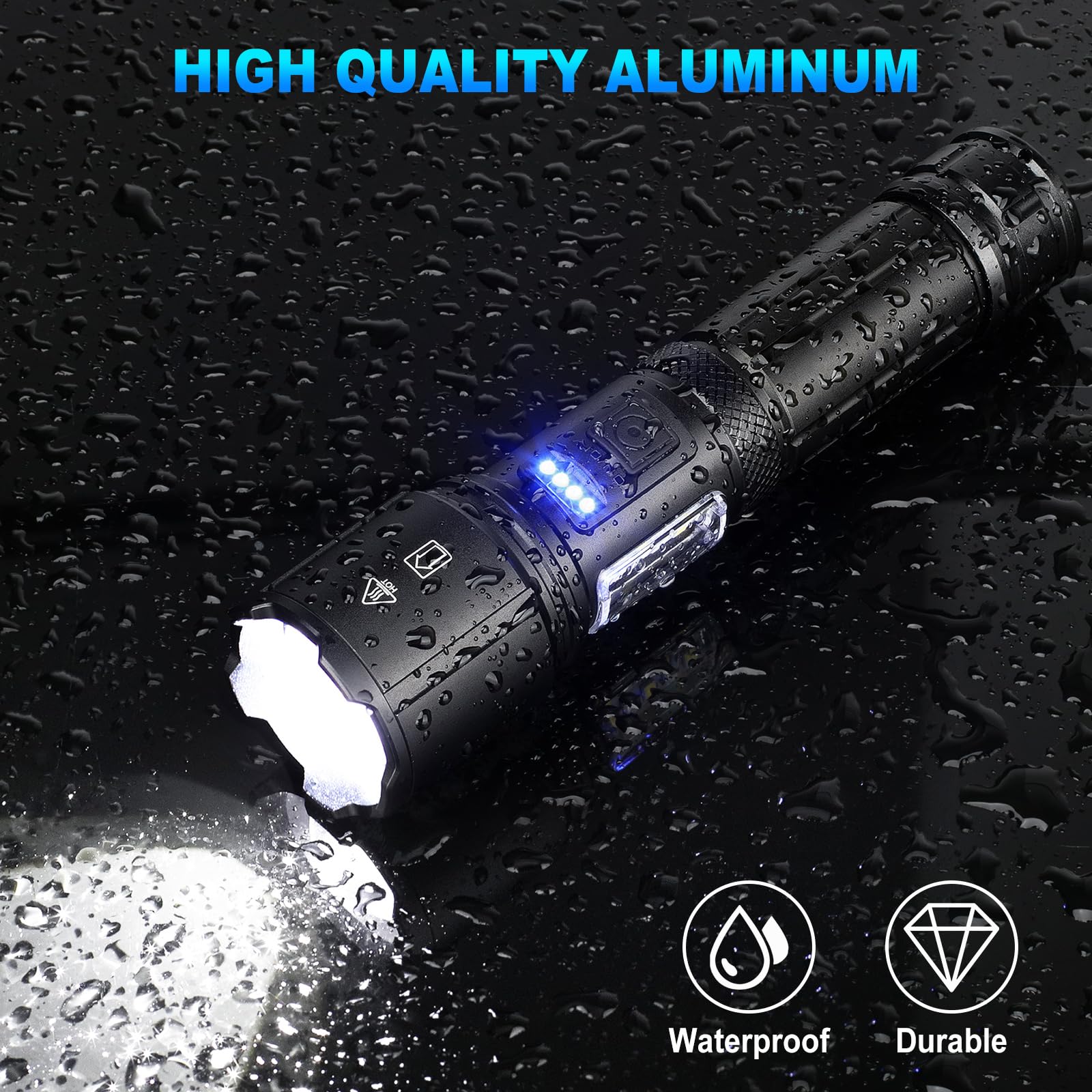 SKNSL seven-mode design offers versatile lighting for different tasks.