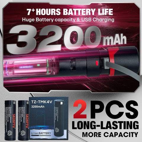 SKONPPU 4V battery for Milwaukee flashlight 2112-21 provides steady output for extended use
