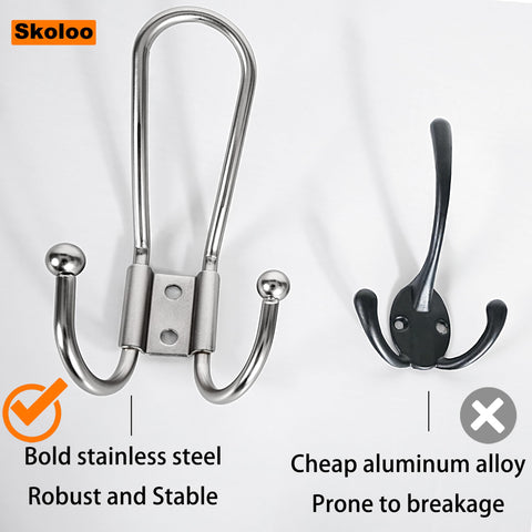 Mudroom-ready SKOLOO coat rack for organized gear within reach.