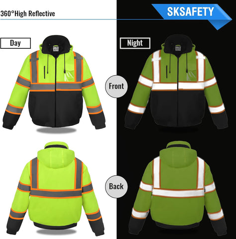 SKSAFETY seam-sealed waterproof fabric close-up for wet work