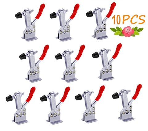 SKYCY 10-pack hold down clamps with quick-release lever for fast workholding