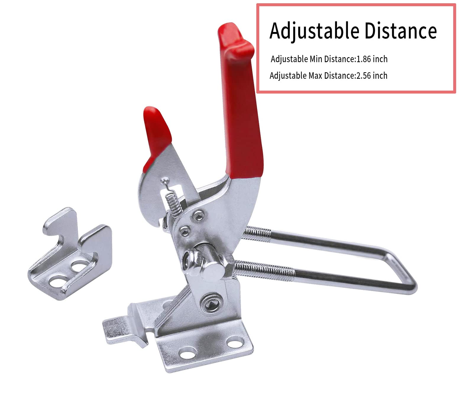 SKYCY red vinyl grip toggle latch highlights comfortable operation