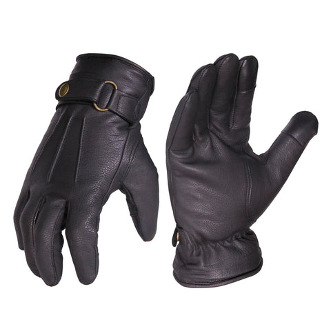 SKYDEER ambidextrous deerskin gloves suitable for both hands and versatile use.