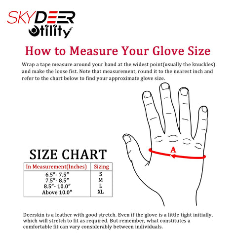 SKYDEER double-elastic wrist design for a secure fit during activity