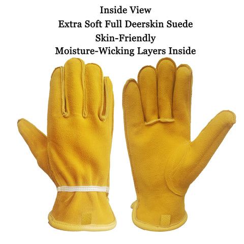 SKYDEER gloves with durable stitching provide long-lasting hand protection.