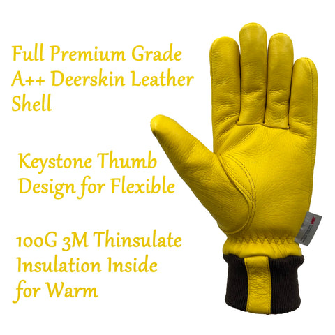 Soft jersey-lined interior provides warmth while wicking moisture away.