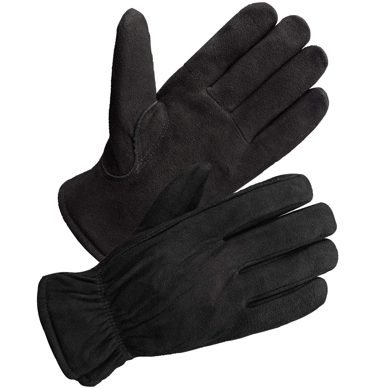 SKYDEER winter work gloves show deerskin suede texture for soft warmth and comfort