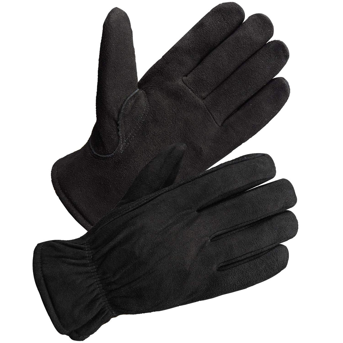 SKYDEER winter work gloves show deerskin suede texture for soft warmth and comfort