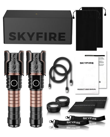 SKYFIRE two-year warranty and responsive support included with purchase.
