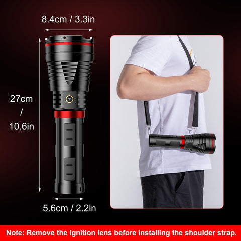 SKYFIRE 20000mAh battery powers extended use with reliable output