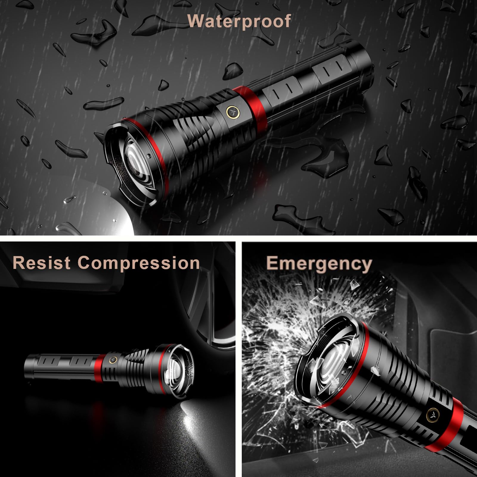 SKYFIRE aluminum shell emphasizes rugged durability for tough environments