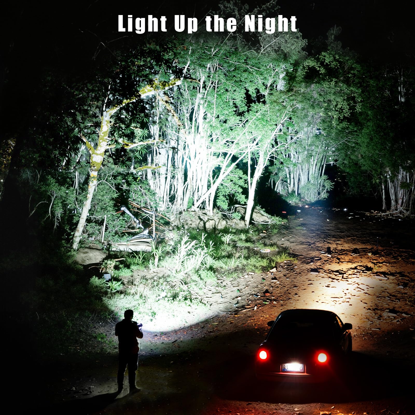 SKYFIRE LED flashlight waterproof design with drop resistance