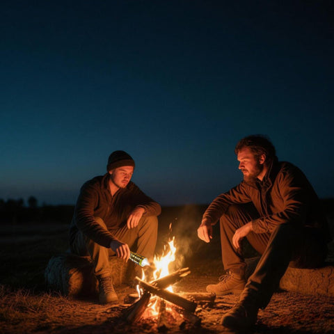 SkyFIRE 3000lm beam reaches far distances for camping and backyard tasks