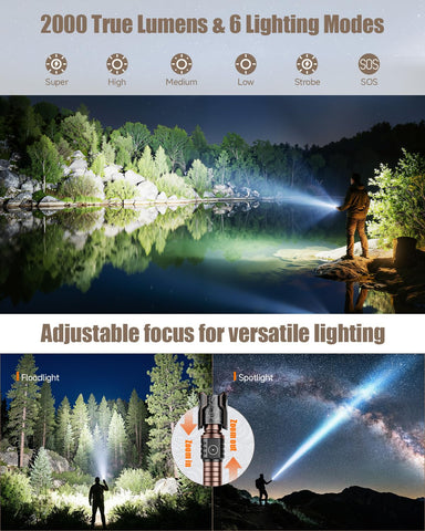 SKYFIRE Type-C charging port for fast top-ups during camping trips.
