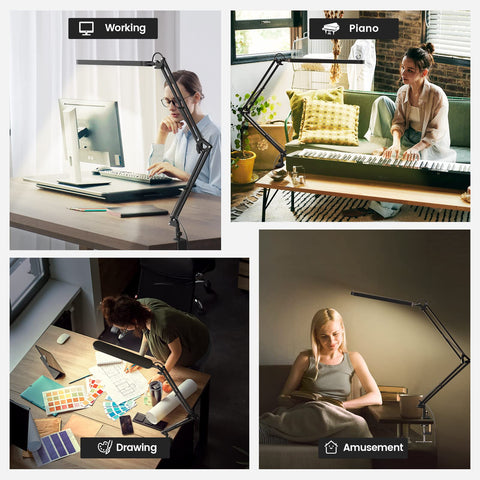 SKYLEO desk lamp memory function recalls your last settings.