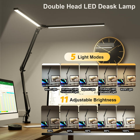 SKYLEO lamp with CRI>90 offers accurate colors for drafting or crafts